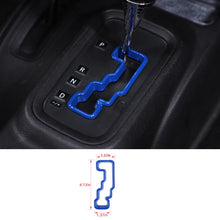 For 2011-17 Jeep Wrangler JK Gear Shift Panel Decor Bezel Trim RT-TCZ