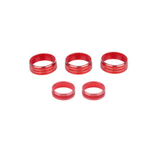 For 2011-2017 Jeep Wrangler JK 5X Air Conditioner AC Switch CD Button Knob Ring Trim RT-TCZ