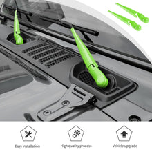 For 2018+ Jeep Wrangler JL Front & Rear Window Windshield Wiper Cover Trim RT-TCZ