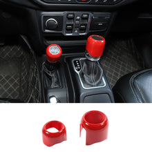 For 2018+ Jeep Wrangler JL/JT Four Wheel Drive Gear Shift Head Trim Cover RT-TCZ