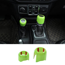 For 2018+ Jeep Wrangler JL/JT Four Wheel Drive Gear Shift Head Trim Cover RT-TCZ