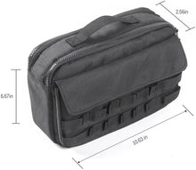 RT-TCZ Tailgate Cargo Storage Bag & Tool Kit Organizer Pockets for 2007-2018 Jeep Wrangler JK JL Unlimited