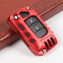 For 2018+ Jeep Wrangler JL JLU, Gladiator JT Aluminum Key Fob Cover Case RT-TCZ