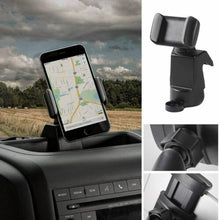 For 2011-2018 Jeep Wrangler JK JKU Phone Holder Mount, Matt Black (Upgraded Version)
