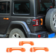 For 2018+ Jeep Wrangler JL 2-Door Exterior Door &Tailgate Handle Cover Trim Shell RT-TCZ
