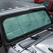 For 2018+ Jeep Wrangler JL JLU & Jeep Gladiator JT Windshield Sunshade Heat Shield Sun Visor Mat