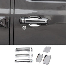 RT-TCZ Car Handle Shell+Door Bowl Cover Trim For Jeep Wrangler JL JT 2018+ 2Dr Accessories