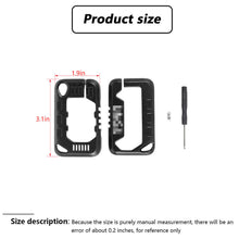 For 2018+ Jeep Wrangler JL & Gladiator JT Aluminum Alloy Key Case Cover Shell Protector RT-TCZ