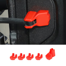 For 2018+ Jeep Wrangler JL JLU 5PCS Door Limited Stopper Protective Cover Trim RT-TCZ