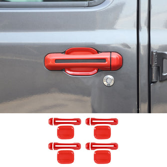 RT-TCZ Door Handle Shell Cover Door Bowl Trim For For 2020+ Jeep Gladiator JT