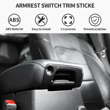 For 2018+ Jeep Wrangler JL & Gladiator JT Armrest Storage Box Switch Trim Cover RT-TCZ