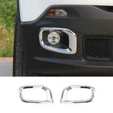 For 2016-2018 Jeep Renegade Front Fog Light Lamp Frame Trim Decor Cover RT-TCZ