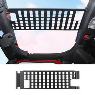 For 2007-2017 Jeep Wrangler JK JKU Roof Rack Hard Top Molle Panel