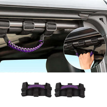 For Jeep Wrangler YJ TJ JK JL & Gladiator JT 2PCS Roll Bar Grab Handles Grip Handle RT-TCZ