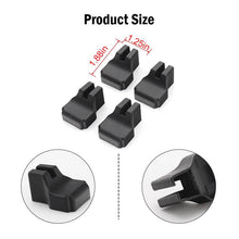 For 2014+ Jeep Cherokee 4x Door Stopper Limit Cover Trim Black RT-TCZ