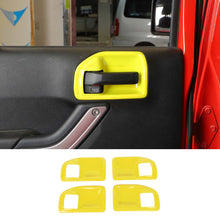 For 2011-2017 Jeep Wrangler JKU Inner Door Handle Bowl Cover Trim RT-TCZ