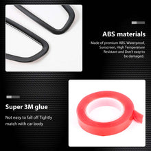 For 2016+ Jeep Renegade Front Side Fender Light Lamp Cover Trim Black RT-TCZ