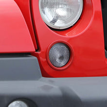 For 2007-2017 Jeep Wrangler JK JKU Front Turn Signal Light Cover Trim Ring Bezel RT-TCZ