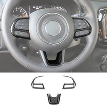 For Jeep Renegade 2015+ & Compass 2017-2020 Steering Wheel Cover Trim RT-TCZ