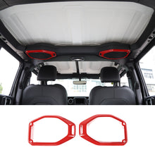 For 2018-2023 Jeep Wrangler JL JLU & Gladiator JT Top Roof Speaker Ring Trim Cover RT-TCZ