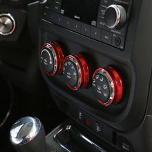 For Jeep Wrangler JK 11-17/Compass 10-16 Patriot Air Conditioner Switch Knob Trim Ring RT-TCZ