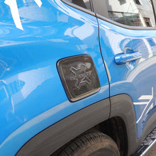 RT-TCZ Gas Cap Fuel Filler Door Gas Tank Cap Trim Cover for 2016-2021 Jeep Renegade