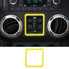 For 2011-2017 Jeep Wrangler JK JKU Window Control Switch Button Trim RT-TCZ