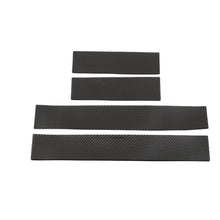 For 2011-2020 Jeep Grand Cherokee 4PC Car Door Sill Scuff Anti Scratch Sticker Soft Carbon Fiber RT-TCZ