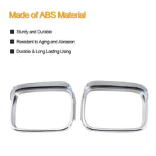 For 2016+Jeep Renegade  Rearview Mirror Rain Eyebrow Cover Trim Chrome ABS RT-TCZ