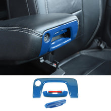 For 2018+ Jeep Wrangler JL & Gladiator JT Armrest Storage Box Switch Trim Cover RT-TCZ