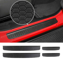 For 2018+ Jeep Wrangler JLU &Gladiator JT 4Doors Door Sill Guards Entry Guards Cover RT-TCZ