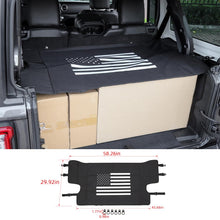For 2018+ Jeep Wrangler JL JLU Rear Trunk Luggage Carrier Cover Shade Curtain Protect RT-TCZ