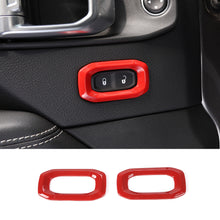 For 2018-2023 Jeep Wrangler JL JLU Interior Trim Full Set Available Separately Red RT-TCZ