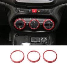 For 2015-2017 Jeep Renegade Air Condition Vent Adjustment Button Trim Ring RT-TCZ