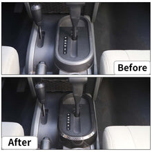 RT-TCZ Gear Shift Panel Trim Cover Frame Bezel for Jeep Wrangler 2007-2010 JK JKU Accessories Sport X Sahara Rubicon