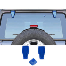 For 2018+ Jeep Wrangler JL Rear Tail Door Window Hinge & Rear Rain Wiper Nozzle Decorative Cover Trim RT-TCZ