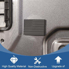 For 2018+ Jeep Wrangler JL 3PCS Tailgate Plug Set Spare Tire Carrier Delete Rubber US Flag RT-TCZ