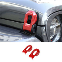 For 2018+ Jeep Wrangler JL JLU & Gladiator JT Hood Latch Lock Catch Brackets Cover Trim RT-TCZ