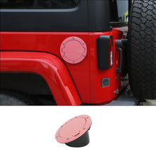 For 2007-2018 Jeep Wrangler JK JKU Fuel Filler Cover Gas Cap Tank Door Aluminum Alloy RT-TCZ