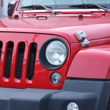 For 2007-2017 Jeep Wrangler JK JKU Headlight Cover Trim Bezels RT-TCZ