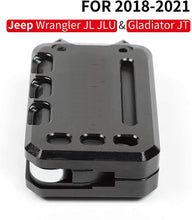 For 2018+ Jeep Wrangler JL JLU JT Key Fob Cover Case Holder Shell RT-TCZ