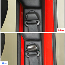 RT-TCZ Interior Car Seat Safety Belt Buckle Trim For Jeep Wrangler JK 2007-2017 ABS Accessories