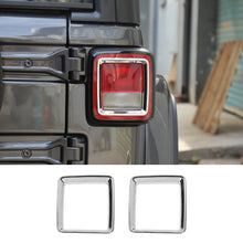 For 2018+ Jeep Wrangler JL Rear Lamp Taillight Guard Cover Protector Trim ABS RT-TCZ