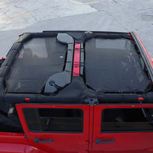 RT-TCZ Sunshade Mesh Provides UV Sun Protection for Jeep Wrangler 2007-2017 JKU 4 Door