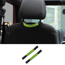 For Jeep Wrangler CJ YJ TJ JL JLU JK JKU Headrest Grab Handles Rear Seat Grip Handles Car Seat Roll Bars RT-TCZ
