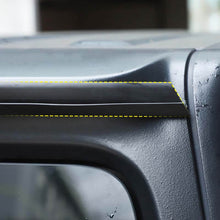 RT-TCZ For Jeep Wrangler TJ JK JL Rear Door To Window Glass Outer Belt Dew Wipe Weatherstrip Kit Accessories