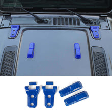 For 2018+ Jeep Wrangler JL JLU Gladiator JT Engine Hood Hinge & Hood Decoration Cover Trim RT-TCZ