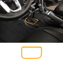 For 2018+ Jeep Wrangler JL & Gladiator JT Four-wheel Drive Gear Shift Panel Ring Cover Trim RT-TCZ