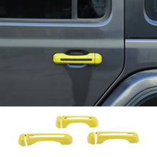 For 2018+ Jeep Wrangler JL 2-Door Exterior Door &Tailgate Handle Cover Trim Shell RT-TCZ