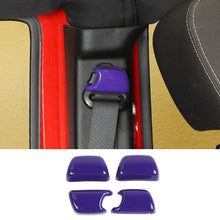 For 2007-2017 Jeep Wrangler JK Seat Safety Belt Buckle Trim ABS RT-TCZ